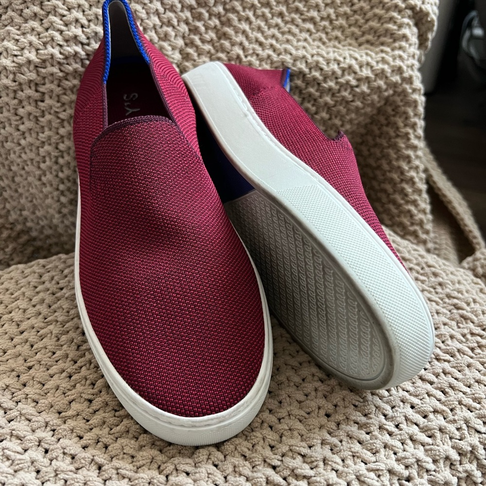 Red Rothy’s Shoes good used condition
